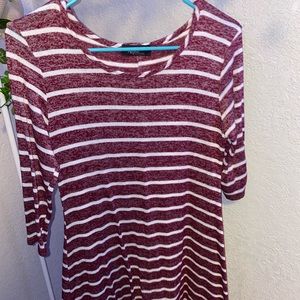 Girls stripped dress size xl